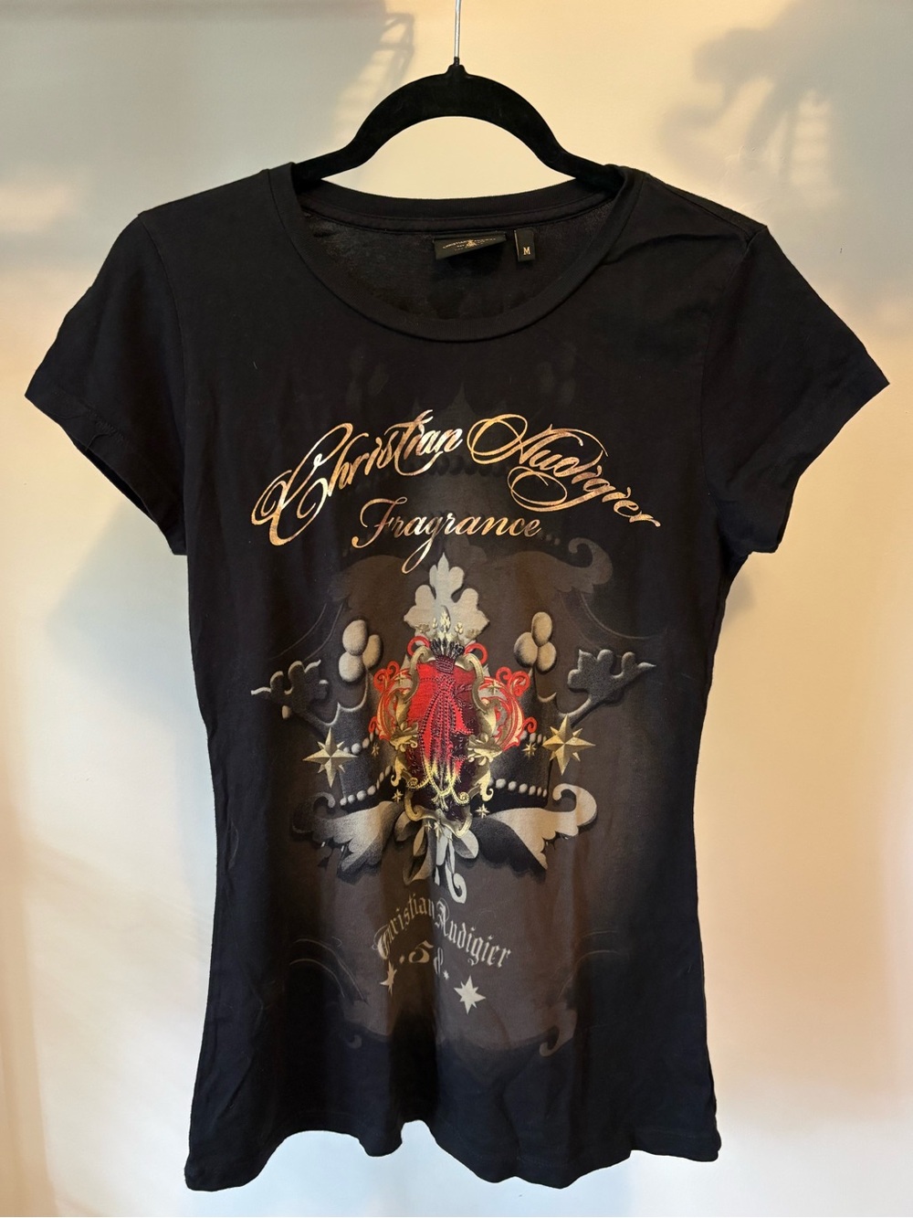 Christian Audigier Authentic Graphic Tee | Y2K | Size Medium